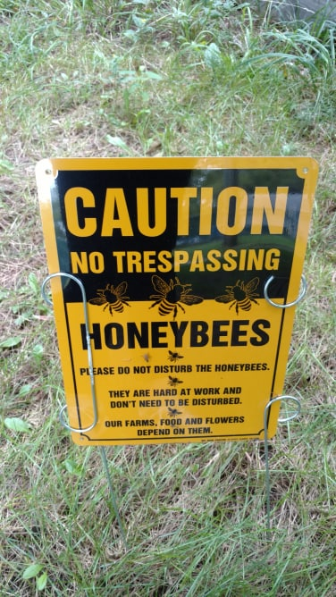 Bee Sign